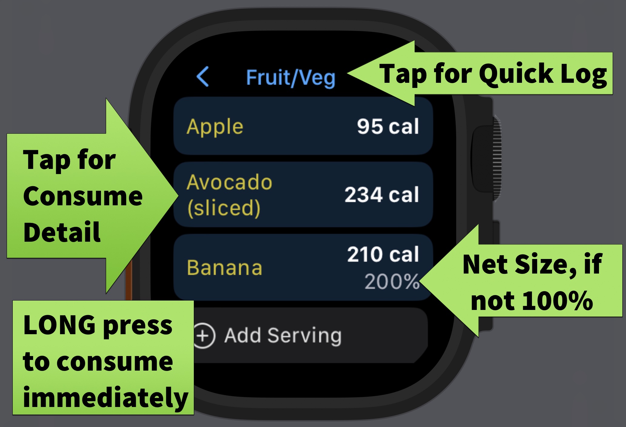 Category Run Servings